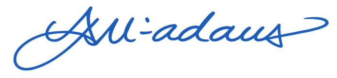 Tracy McAdams Signature