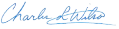 Charles Wilson Signature