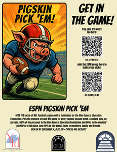 2025 YFD Pigkin Pick 'Em