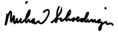 Michael Schoedinger Signature