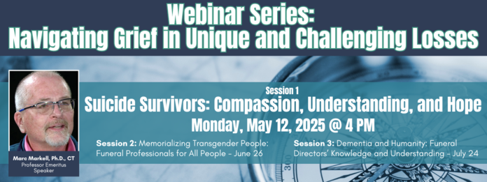 Webinar: Suicide Survivors: Compassion, Understanding, and Hope