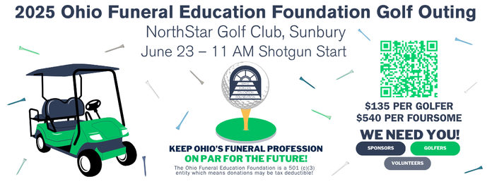 2025 Ohio Funeral Education Foundation Golf Outing